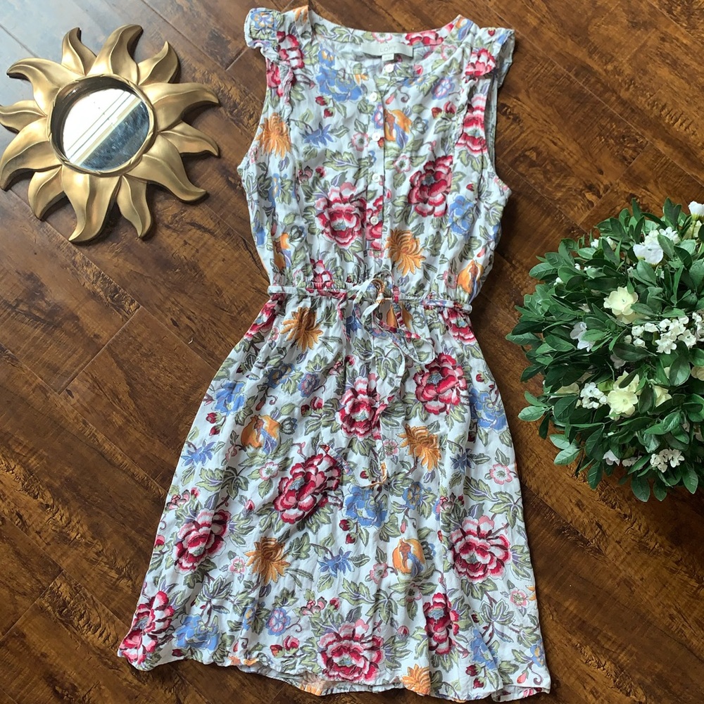 LOFT Floral Summer Dress